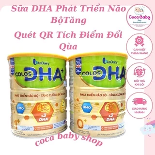 Sữa Colos DHA số 0, số 1 lon 800g phát triển não bộ tăng sức đề kháng cho bé