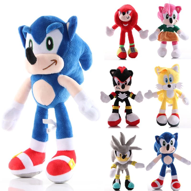 Đồ chơi thú nhồi bông hình nhím Sonic kích thước 40cm