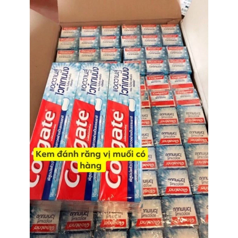 Kem đánh răng Colgate muối thảo dược  Thái Lan