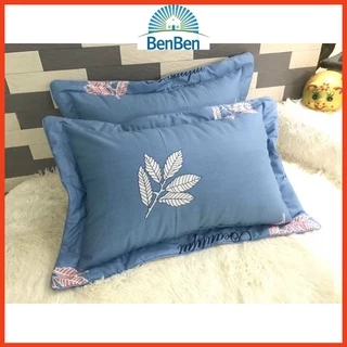 Vỏ gối 35x50cm, vỏ gối nằm cotton nhung chống nhăn giặt mau khô - BEN BEN - pillow case