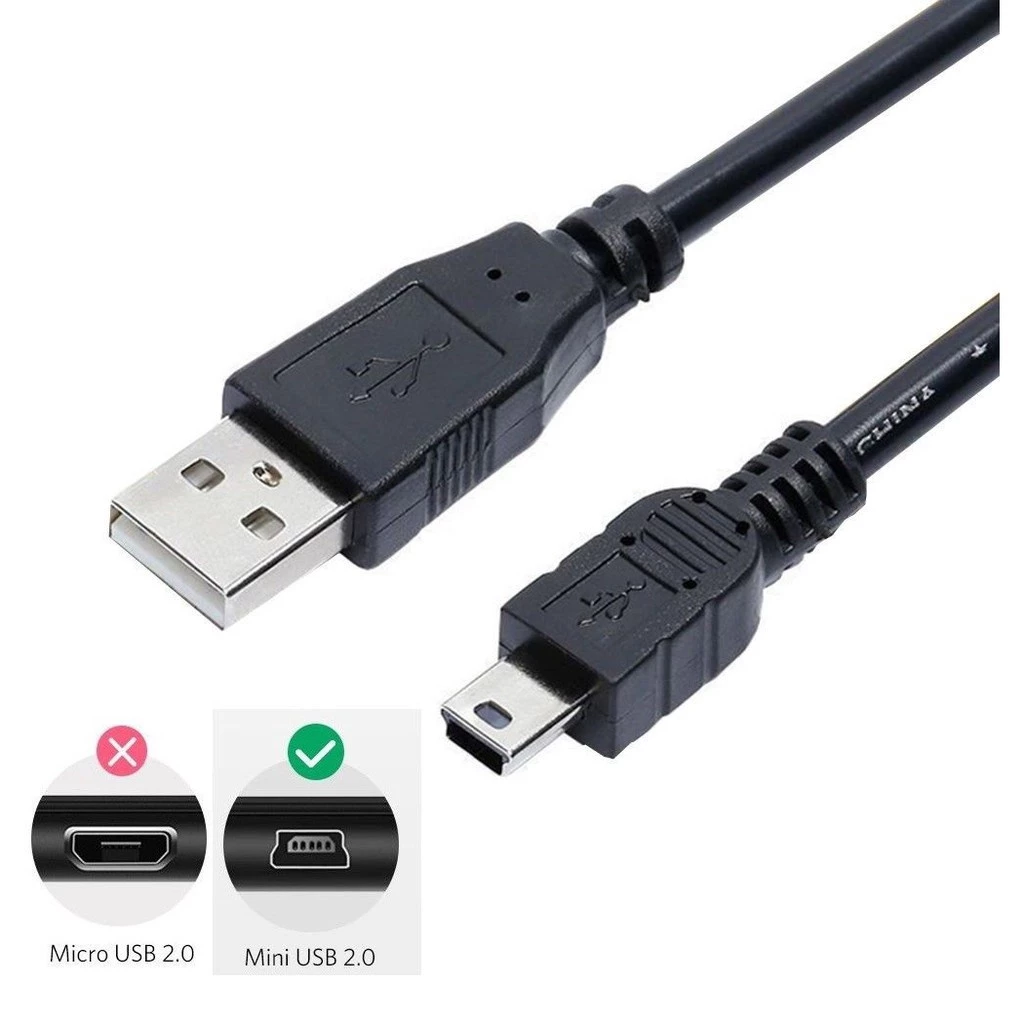 Dây Cáp Sạc Nhanh Mini USB Cho Điện Thoại / Camera Mp3 Mp4 Kết nối truyền dữ liệu Máy ảnh-Nhạc-Máy tính-Đầu đĩa -Loa đài