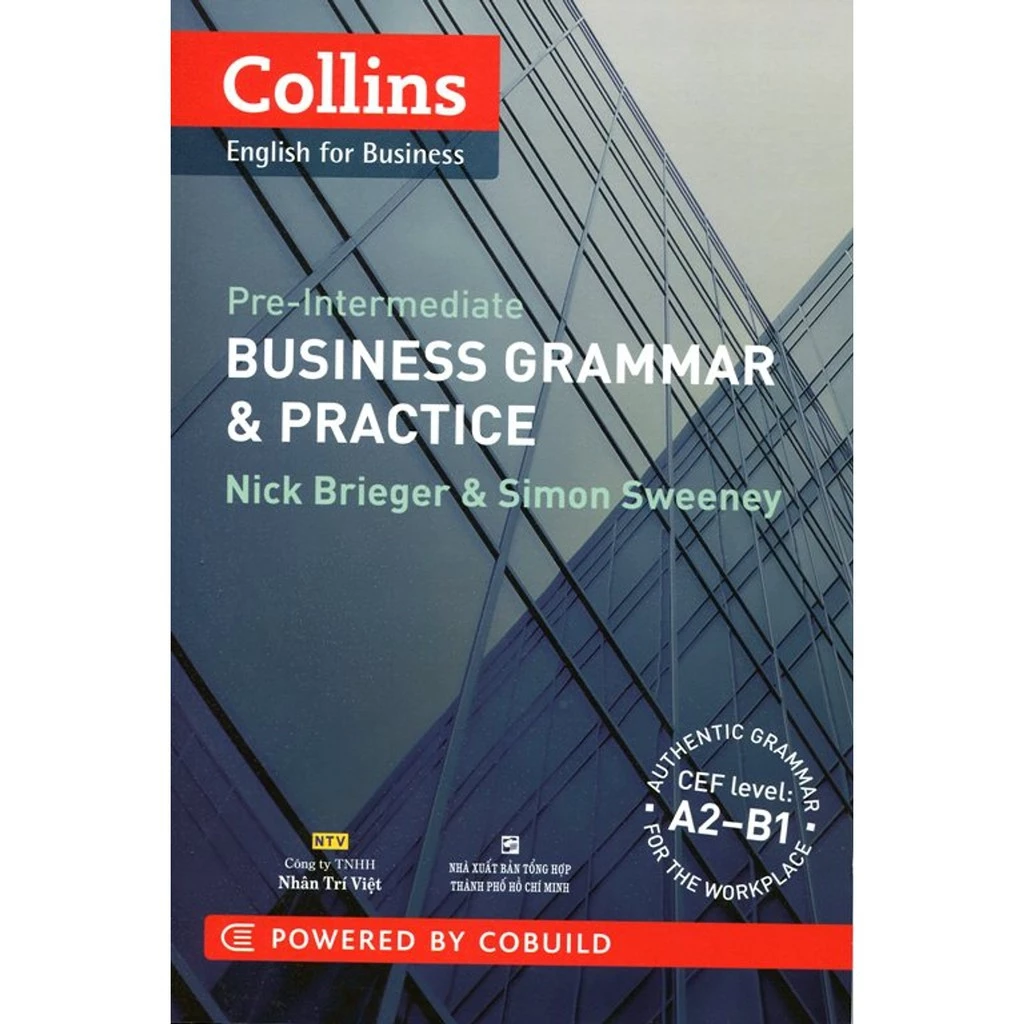 Sách - Collins - English For Business - Business Grammar & Practice (Level A2 - B1) - NTV