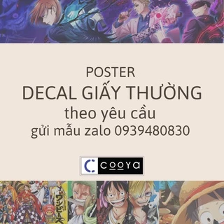 ĐẶT IN POSTER MÀU