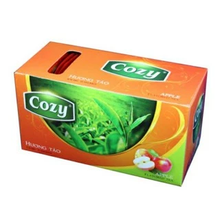 Trà Cozy Túi Lọc (đào, dâu, bạc hà, gừng, quế, táo,…) Các Vị (bao bì mới)