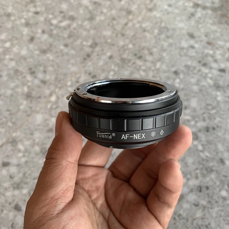 Ngàm chuyển Sony(A)-Nex Fusnid - sử dụng lens Sony(A), Minolta AF trên máy Sony E-mount