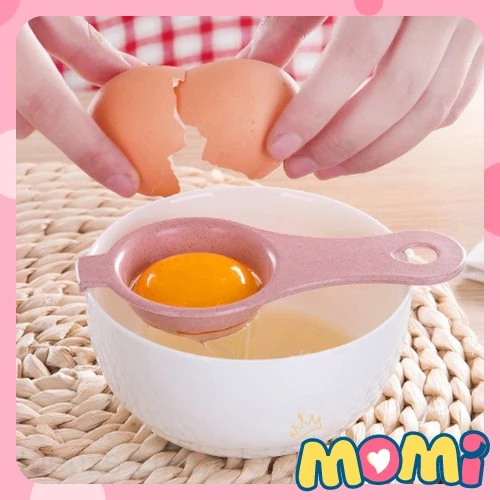 Dụng cụ tách lòng đỏ trứng gà lúa mạch an toàn làm bánh, chế biến đồ cho bé ăn dặm MOMI SHOP