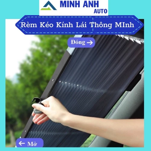 Rèm che nắng, rèm chắn nắng kính lái xe ô tô dạng kéo