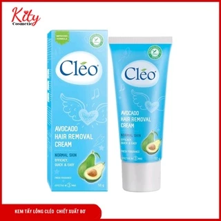 Kem Tẩy Lông Cho Da Thường Cleo Avocado Hair Removal Cream Normal Skin 25g/50g