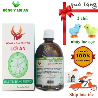 Thảo dược đông y gia truyền răng miệng Lợi An - Giúp hỗ trợ đặc biệt các chứng về răng miệng