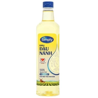 DẦU ĐẬU NÀNH NGUYÊN CHẤT SIMPLY 1L/ SIMPLY 1 LÍT