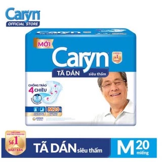 Tã Dán Caryn Siêu Thấm M20 / ML20 / XL 20