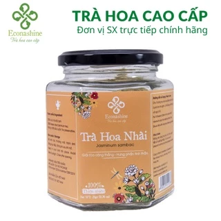 Trà hoa nhài cao cấp sấy lạnh (Lọ thủy tinh) - Hàng cao cấp