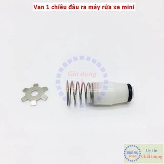 [BT] Van 1 chiều đầu ra máy rửa xe mini - phụ kiện máy rửa xe Minh Vy