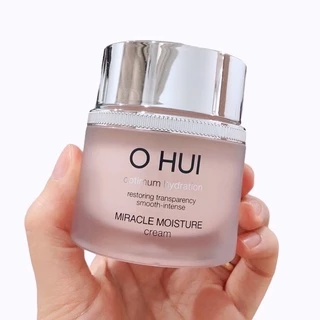 Kem dưỡng ẩm trắng da Ohui hồng 30ml tách set