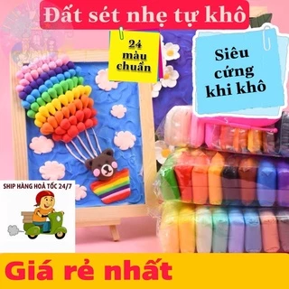 Đất sét nhẹ tự khô / SIÊU CỨNG KHI KHÔ/