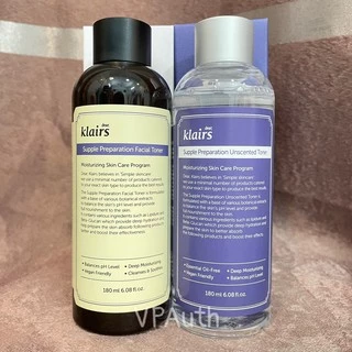 Nước Hoa Hồng KLAIRS Supple Preparation Toner 180ml