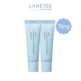 [HB gift] Bộ đôi Kem Dưỡng Ẩm Dành Cho Da Dầu Và Da Hỗn Hợp Laneige Water Bank Blue HA Cream Oily 10mlx2