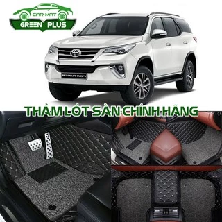 Thảm lót sàn 6D Toyota Fortuner 2008-2016 chống nước, không mùi, phủ kín 90% sàn xe