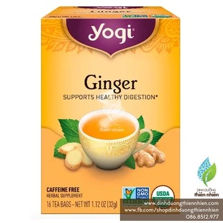 Trà Gừng Hữu Cơ Yogi Organic Ginger Tea