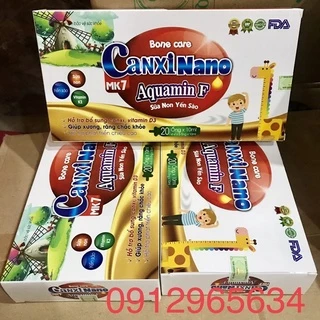 Canxi Nano giúp bổ sung Canxi, vitamin d3 giúp chắc xương, răng khoẻ cho bé, hạn chế loãng xương cho người lớn 20 ống