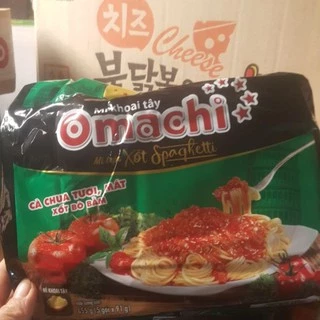 combo 5 gói mì omachi xốt spaghetti