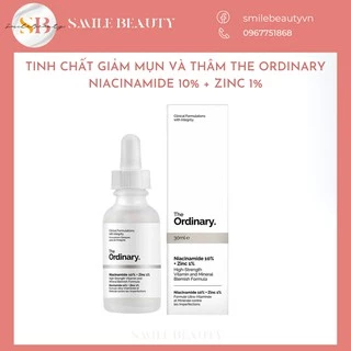 Tinh chất giảm mụn và thâm The Ordinary Niacinamide 10% + Zinc 1%