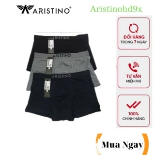 💙𝐅𝐑𝐄𝐄 𝐒𝐇𝐈𝐏💙 Quần Lót Nam Aristino - Kiểu Dáng Boxer - Thiết kế basic - Chất liệu Cotton - Rẻ Nhất Thị Trường