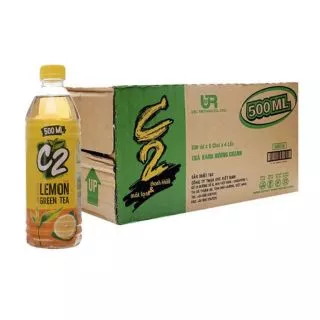 Lốc 6 chai C2 trà xanh  chai 455ml