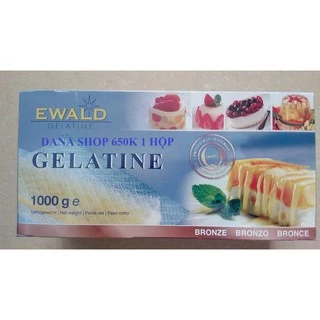 Gelatin Lá Hộp màu xanh 1kg