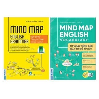 Sách Combo Mindmap English Vocabulary và Mindmap English Grammar - Mcbooks - Bản Quyền