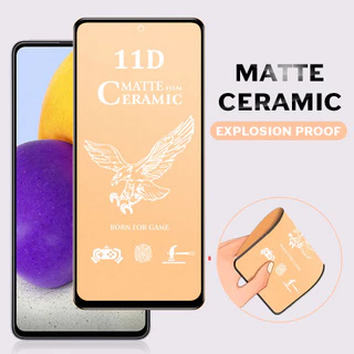 Kính cường lực chống vân tay 11D cho Cho Samsung Galaxy Note 10 S10 Lite S20 Fe A72 A52 A42 A32 A11 A12