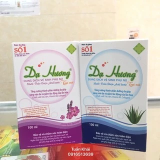 Dung dịch vệ sinh phụ nữ Dạ Hương chai 100ml