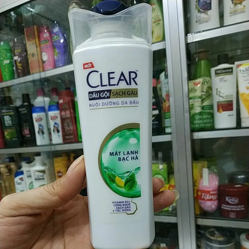 DẦU GỘI CLEAR BẠC HÀ SẠCH GÀU 170GR