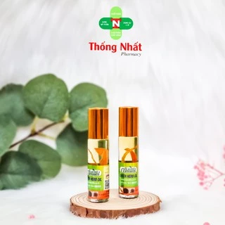 Dầu Nhân Sâm Thái Lan Dạng Lăn Ginseng Green Herb Oil 8ml