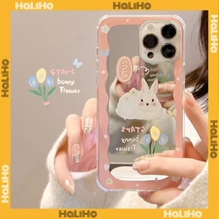 Ốp điện thoại acrylic mặt gương có túi khí chống sốc thích hợp cho iPhone 11 13 Pro Max 12 Pro Max 7 Plus x xr xs