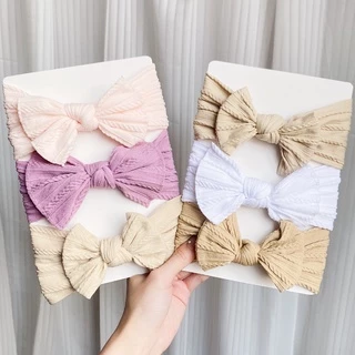 Set 3 băng đô KIDSBOWS trang trí nơ màu kẹo ngọt xinh xắn dành cho bé gái với nhiều kiểu tùy chọn