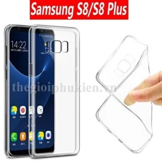 Ốp lưng dẻo cho Galaxy S8/ S8 Plus silicon trong suốt