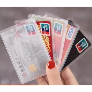 Combo 10 Vỏ Bọc thẻ CCCD (LOẠI 1 DÀY), thẻ ATM, bằng lái xe, thẻ tín dụng, thẻ căn cước, CMND