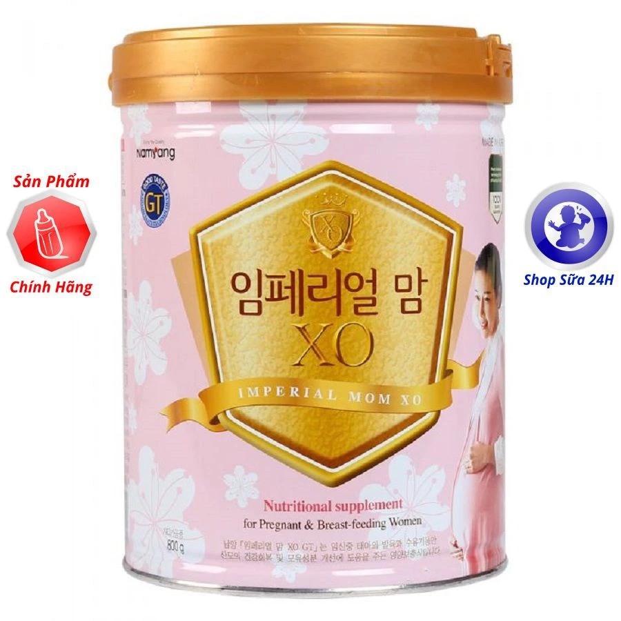 SỮA BẦU XO/ XO MOM LON 800G NHẬP KHẨU HÀN QUỐC