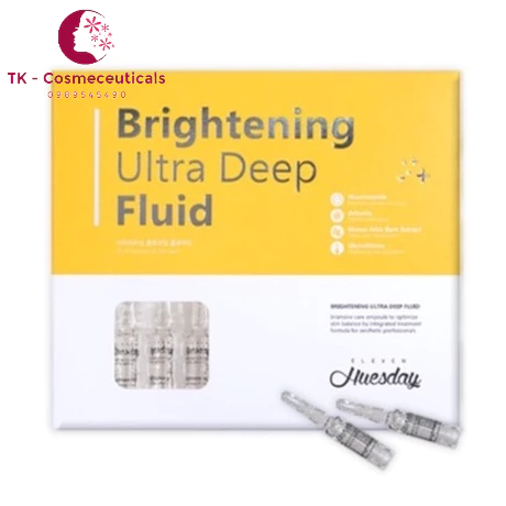 (CHÍNH HÃNG) Tinh Chất Eleven Huesday Brightening Ultradeep Fluid Làm Trắng Da Mềm Mại, Cấp Ẩm Và Các Dưỡng Chất