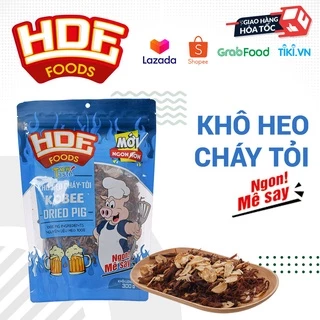 [Khô heo cháy tỏi - Đồ ăn vặt CAO CẤP] Khô heo cháy tỏi KOBEE 500g ngon đặc biệt - Khô gà Cooky