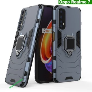 Ốp lưng Oppo Realme 7 / Realme 3 / Realme 9i / Realme 10 chống sốc Iron Man Iring cao cấp siêu bền giá đỡ xem phim