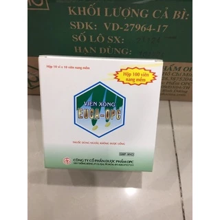 VIÊN XÔNG KHỬ KHUẨN SÁT TRÙNG MŨI HỌNG OPC HỘP 10 vĩ / 100 viên