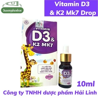 Vitamin D3 & K2 Mk7 giúp hấp thụ canxi hiệu quả, giúp xương và răng chắc khỏe