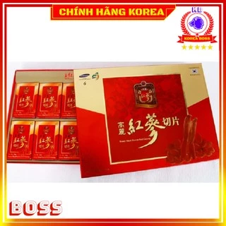 Hồng Sâm Tẩm Mật Ong Hàn Quốc, Hộp 200g - Sâm Lát Mật Ong Chính Hãng - Korea Boss