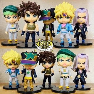 Mô hình JoJo's Bizarre Adventure - Joseph Joestar Caesar Zeppeli Rohan Kishibe Jotaro Kujo Leone Abbacchio - Cao 10~12cm