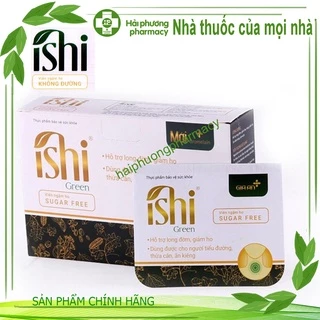 Viên ngậm ho Ishi Green- Hỗ trợ giảm ho, đau rát cổ họng ( Hộp 10 vỉ x4 viên)