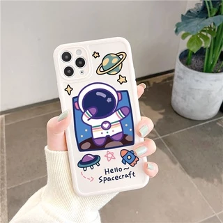 Ốp lưng Samsung S8 S8+ S9 S9+ Note 10 Note 10+ Note 10 pro Note 10 lite Note 20 Note 20 ultra silicon dẻo vuông PHG Nasa