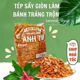 (500g )Tép sấy (ruốc sấy) giòn dùng cho khách làm bánh tráng trộn