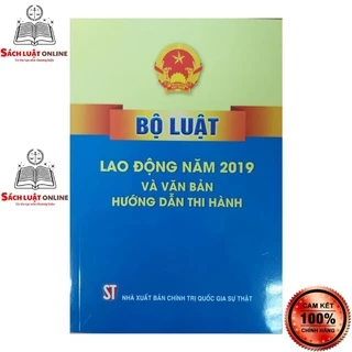 Sách - Bộ luật Lao động năm 2019 và văn bản hướng dẫn thi hành